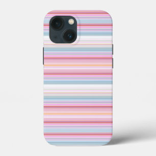 Case-Mate iPhone Case Belles rayures roses blanches