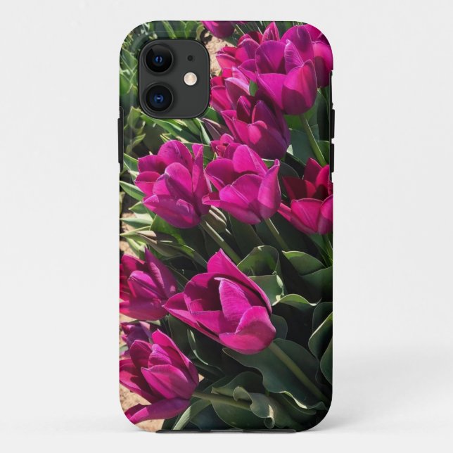 Coques Case-Mate iPhone Belles tulipes (Dos)
