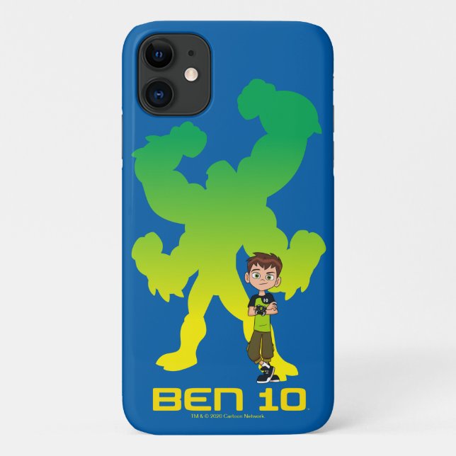 Coques Case-Mate iPhone Ben 10 & Four Arms Shadow (Dos)