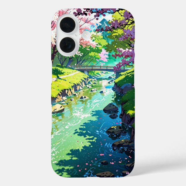 Coques Case-Mate iPhone Bend de la rivière Spring (Verso)