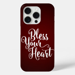 Coque iPhone 15 Pro Bénissez votre Coque-coque iphone de coeur