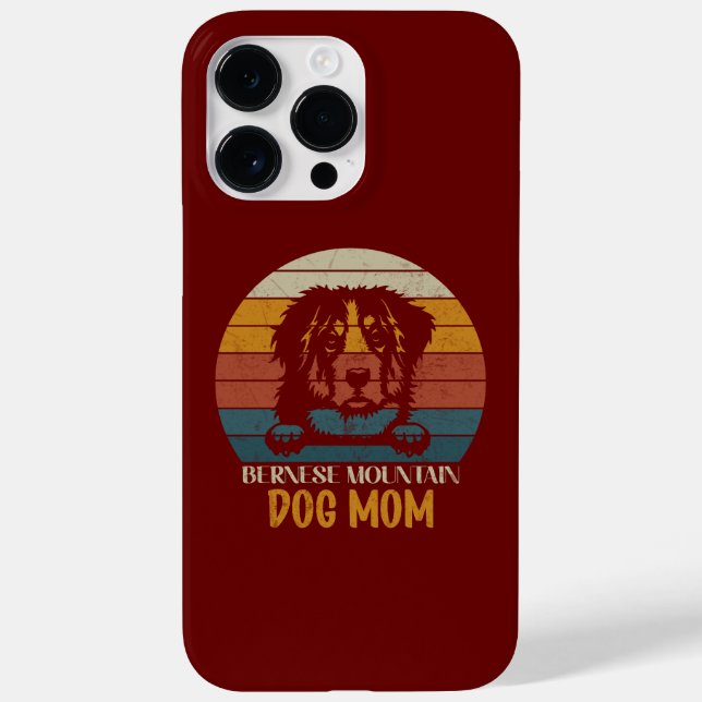 Coques Case-Mate iPhone Bernese Mountain Dog Maman, Bernese chien maman (Verso)