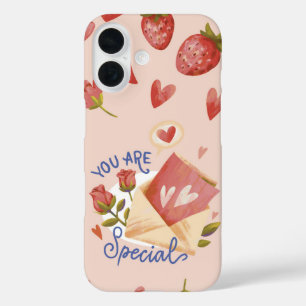 Coques iPhone 16 Berry Sweet Vous Êtes Spécial Valentine