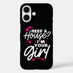 Coques iPhone 16 Besoin D'une Maison Je Suis Votre Fille Agence Imm