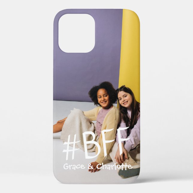 Coques Case-Mate iPhone Besoins photos personnalisés Meilleurs amis #BFF (Verso)
