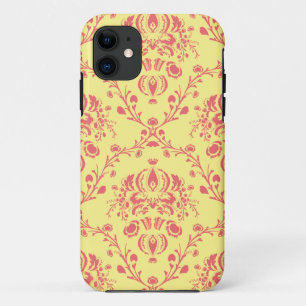 Case-Mate iPhone Case Beurre et canneberge Damas