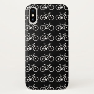 Coque Case-Mate Pour iPhone bicyclettes noires et blanches à pattes
