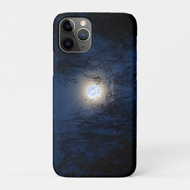 Coques Case-Mate iPhone Bienheureuse Vierge Marie dans la Moon Lite Coque- (Dos)