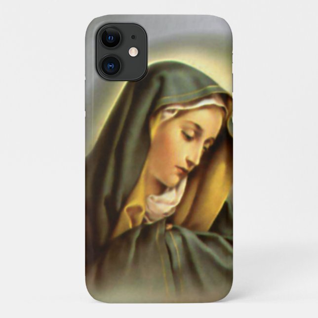 Coques Case-Mate iPhone Bienheureuse Vierge Marie - Mère de Dieu (Dos)