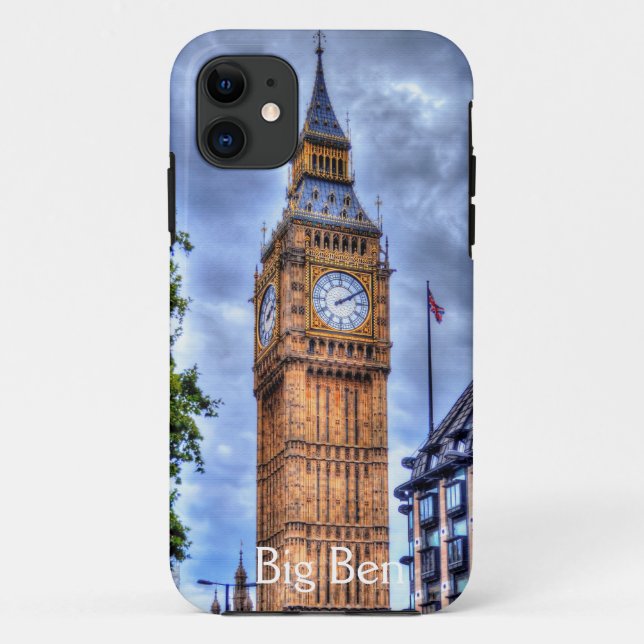 Coques Case-Mate iPhone Big Ben Horloge, Elizabeth Tower, Londres Angleter (Dos)