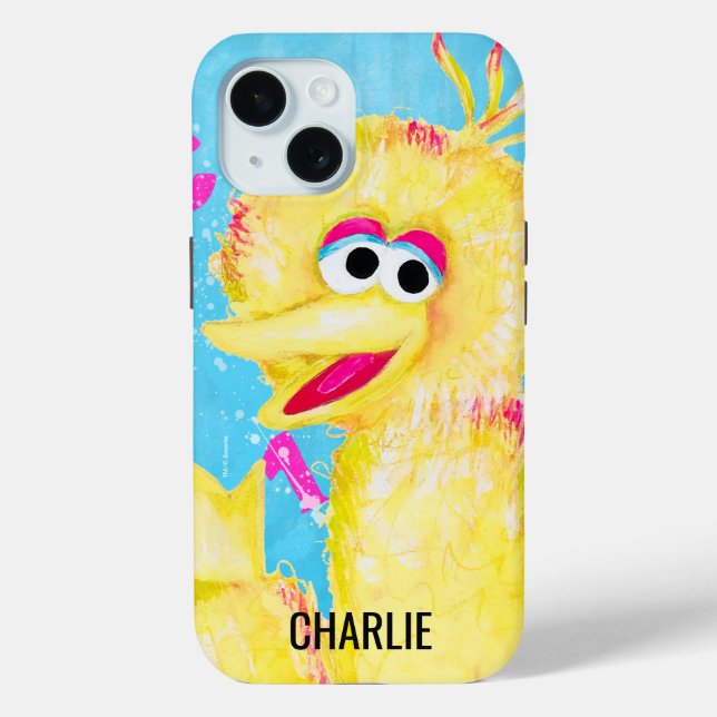 Coques Case-Mate iPhone Big Bird Character Art Sesame Street Concours (Verso)