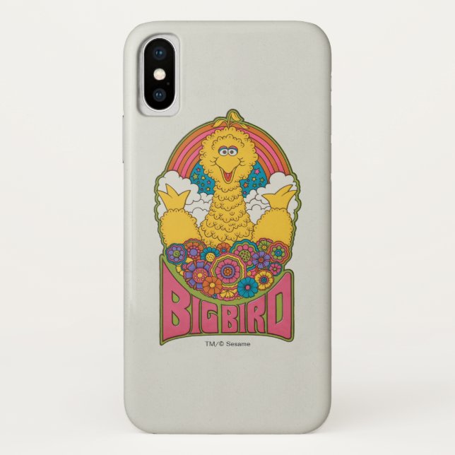 Coques Case-Mate iPhone Big Bird | Psychédélique (Dos)