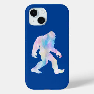 Coque Pour iPhone 15 Bigfoot aquarelle      