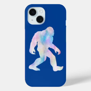 Coque Pour iPhone 15 Bigfoot aquarelle