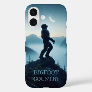 Coques iPhone 16 Bigfoot Howling à la Lune