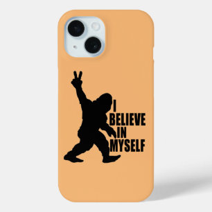 Coque Pour iPhone 15 Bigfoot-Je crois en moi-même
