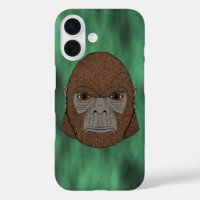 Bigfoot Portrait 1 (Ape-Like) Coque-Mate iPhone Ca