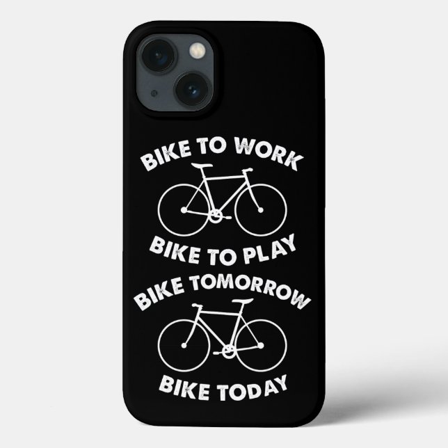 Coques Case-Mate iPhone Bike Forever - Cyclisme Cool (Verso)
