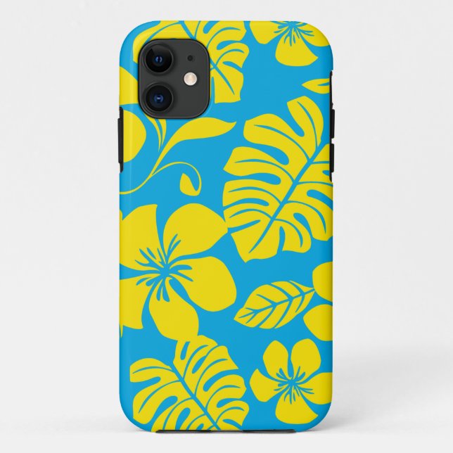 COQUES Case-Mate iPhone BIKINI ROSE (BLEU/JAUNE) (Dos)