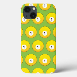 Case-Mate iPhone Case Billard jaune numéro un Motif