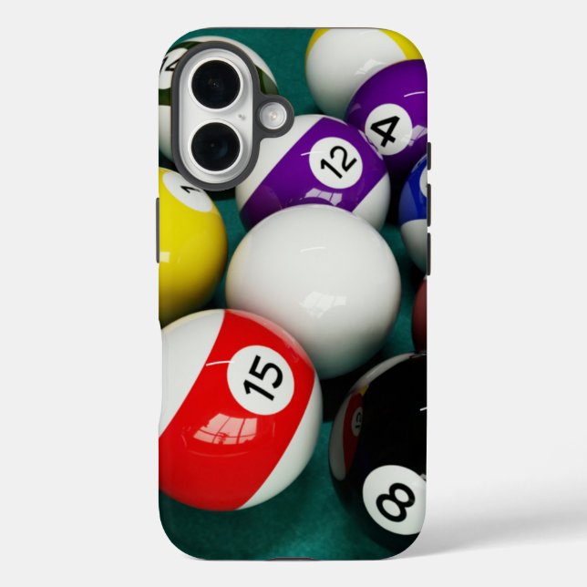 Coques Case-Mate iPhone Billiard Balls (Verso)