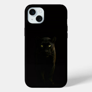 Coque iPhone 15 Mini Black 4 Luxe, Black Panther iPhone 15 Plus