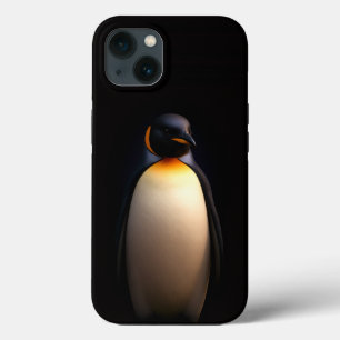 Case-Mate iPhone Case Black 4 Luxe iPhone 13 Coque, Empereur Penguin