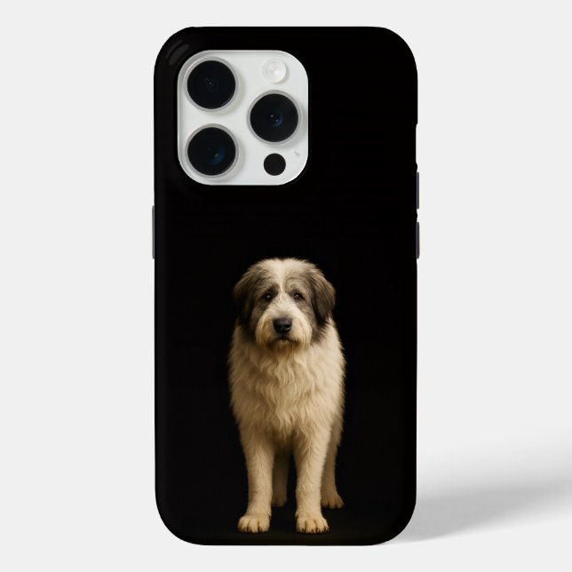 Coques Case-Mate iPhone Black 4 Luxe iPhone 15 Pro Mate Mioritic Shepherd (Verso)