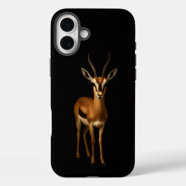 Coques iPhone 16 Plus Black 4 Luxe iPhone 16 Plus, Elegant Gazella