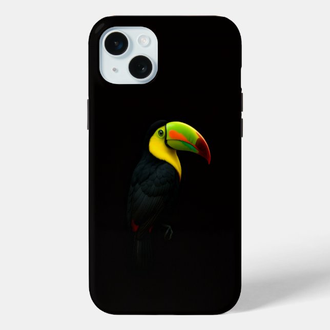 Coques Case-Mate iPhone Black 4 Luxe, Keel Billed Tucan (Verso)