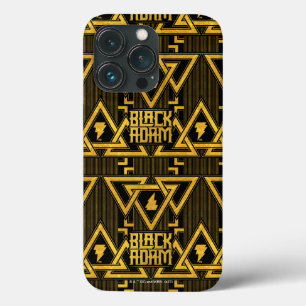 Case-Mate iPhone Case Black Adam Lightning Bolt Motif triangulaire