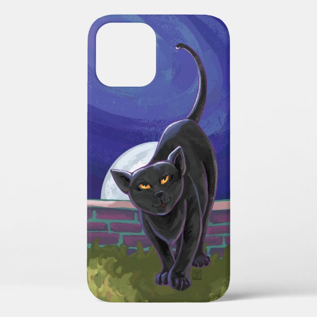 Coques Case-Mate iPhone Black Cat Electronics (Verso)