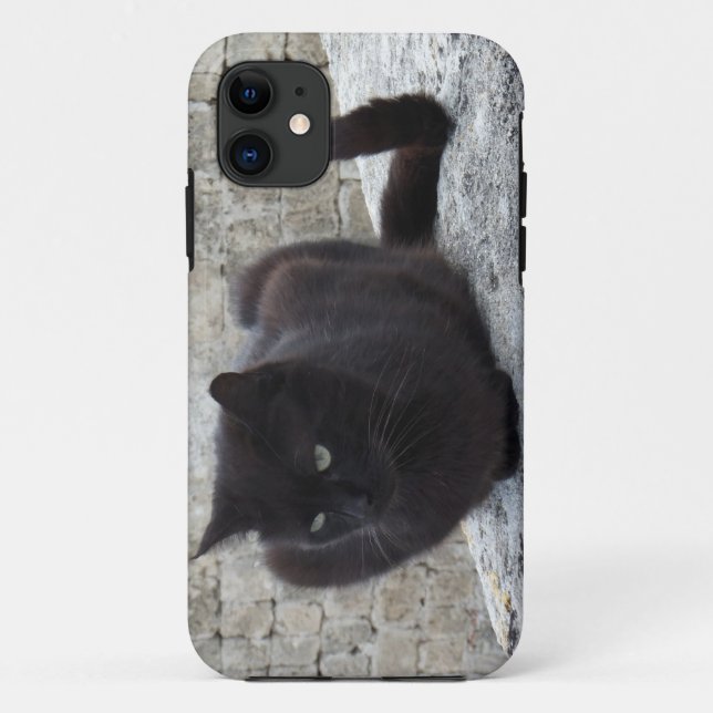 Coques Case-Mate iPhone Black Cat iPhone 5 coque-mate (Dos)