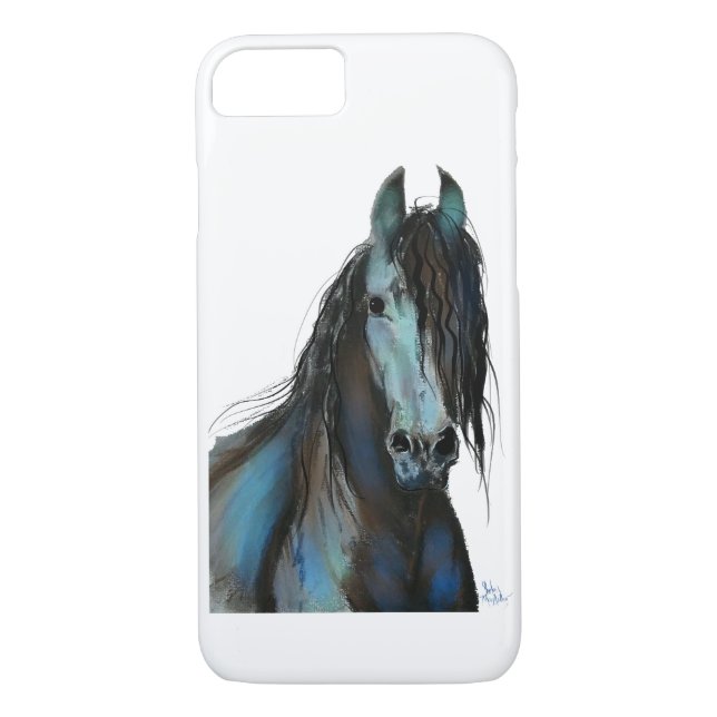 Coques Case-Mate iPhone BLaCK FRieSiaN HoRSe ' THe ONe ' (Dos)