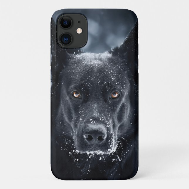 Coques Case-Mate iPhone Black German Shepherd (Dos)