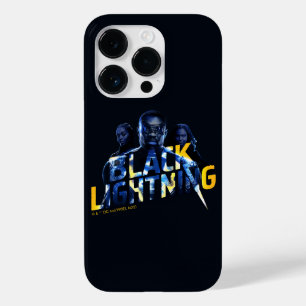 Coque Pour iPhone 14 Pro Black Lightning Heroes