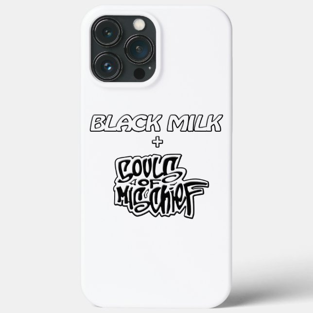 Coques Case-Mate iPhone Black Milk (Verso)