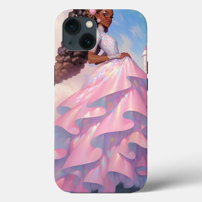 Coques Case-Mate iPhone Black Princess Imaginaire Art (Verso)