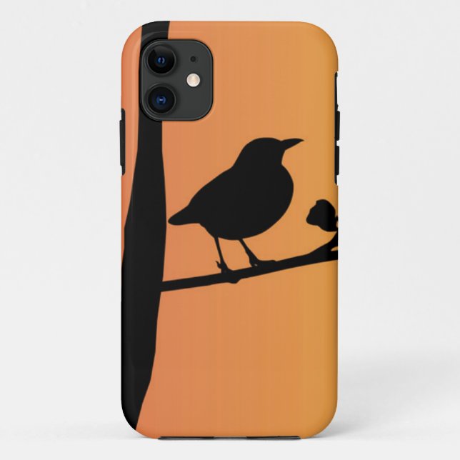 Coques Case-Mate iPhone Blackbird Silhouette (Dos)