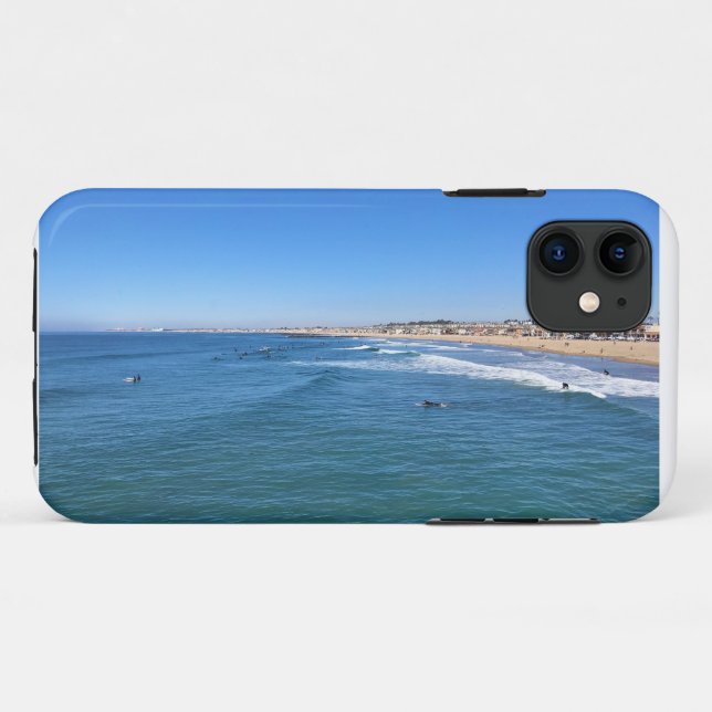Coques Case-Mate iPhone Blackies, Newport Beach, Californie (Dos (Horizontal))