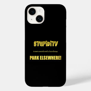 Coque Pour iPhone 14 Blague drôle de stationnement pour handicapés