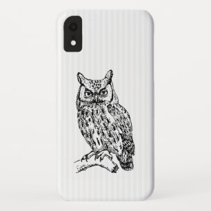Case-Mate iPhone Case Blancs Et Chouette