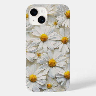 Coque Pour iPhone 14 Blancs Sur Papier Distressé
