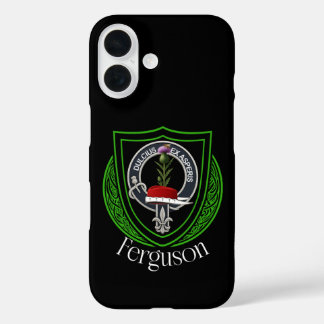 Coques iPhone 16 Blason du clan écossais Ferguson