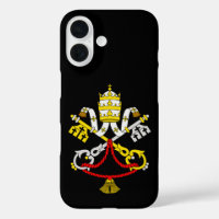 Blason du Vatican Emblème d'art fin de luxe