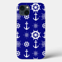 Bleu Blanc Nautique Bateau Côtier