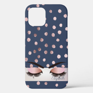Case-Mate iPhone Case Bleu Charmant, Confetti, Cool Faux Lashes