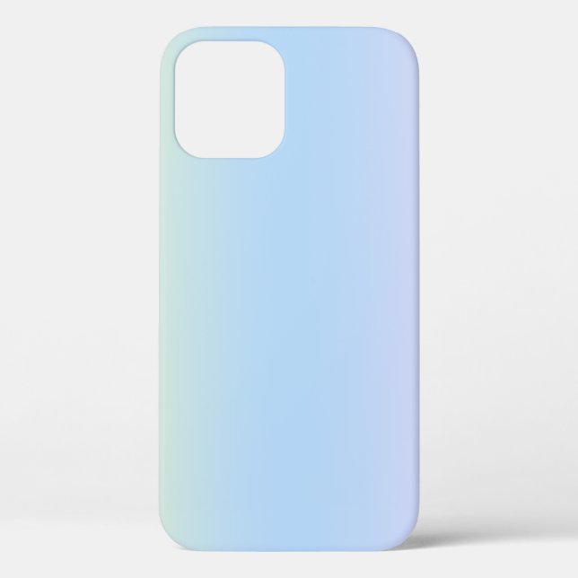 Coques Case-Mate iPhone Bleu clair contemporain tendance (Verso)
