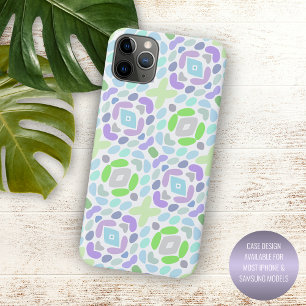 Case-Mate iPhone Case Bleu clair Rose Violet Lime Vert Art africain