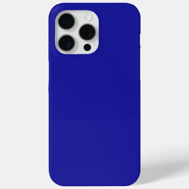 Coques Case-Mate iPhone Bleu Cobalt (Verso)